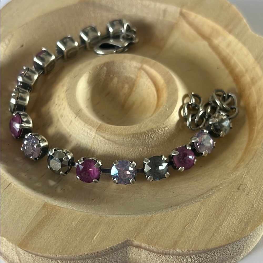 Swarovski Crystal Silver Bracelet